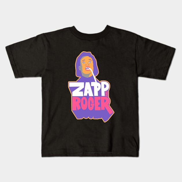 Zapp and Roger - Talk Box - Funk Music Kids T-Shirt by Boogosh